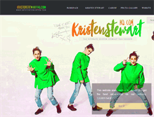 Tablet Screenshot of kristenstewarthq.com